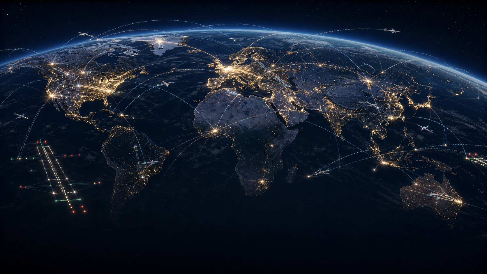 Other global airport scenery regions